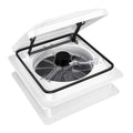 RV Roof Vent Fan 6-Speed-Reversible White Z677