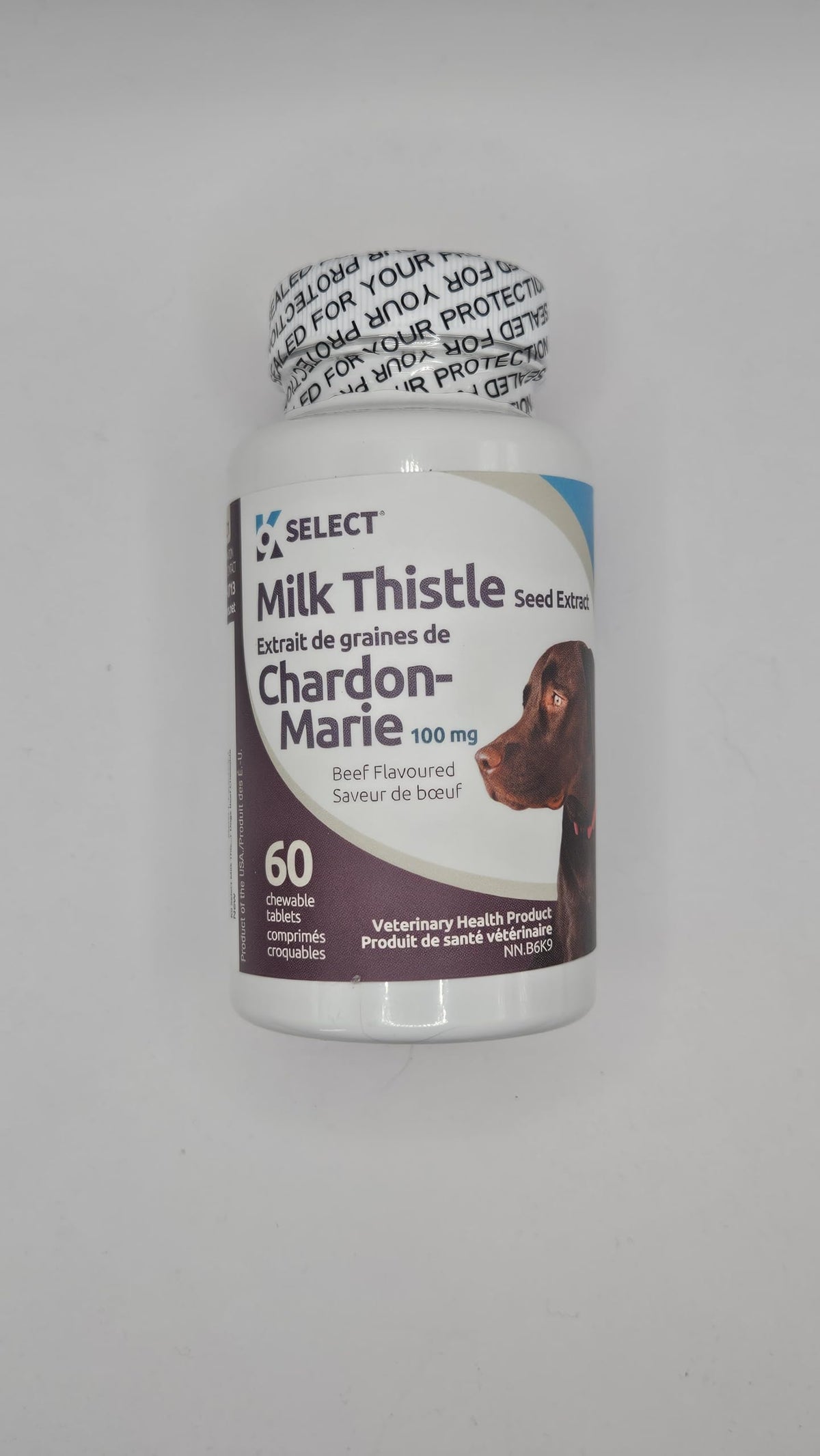 Milk Thistle Liver Support 60 Beef Chewable Tablets L850