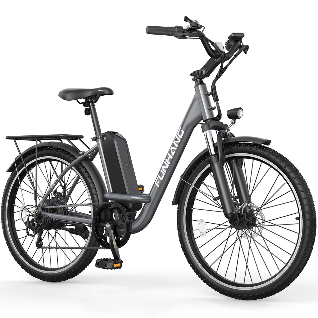 26" 1000W Electric Bike with 48V Battery, 7-Speed U97467
