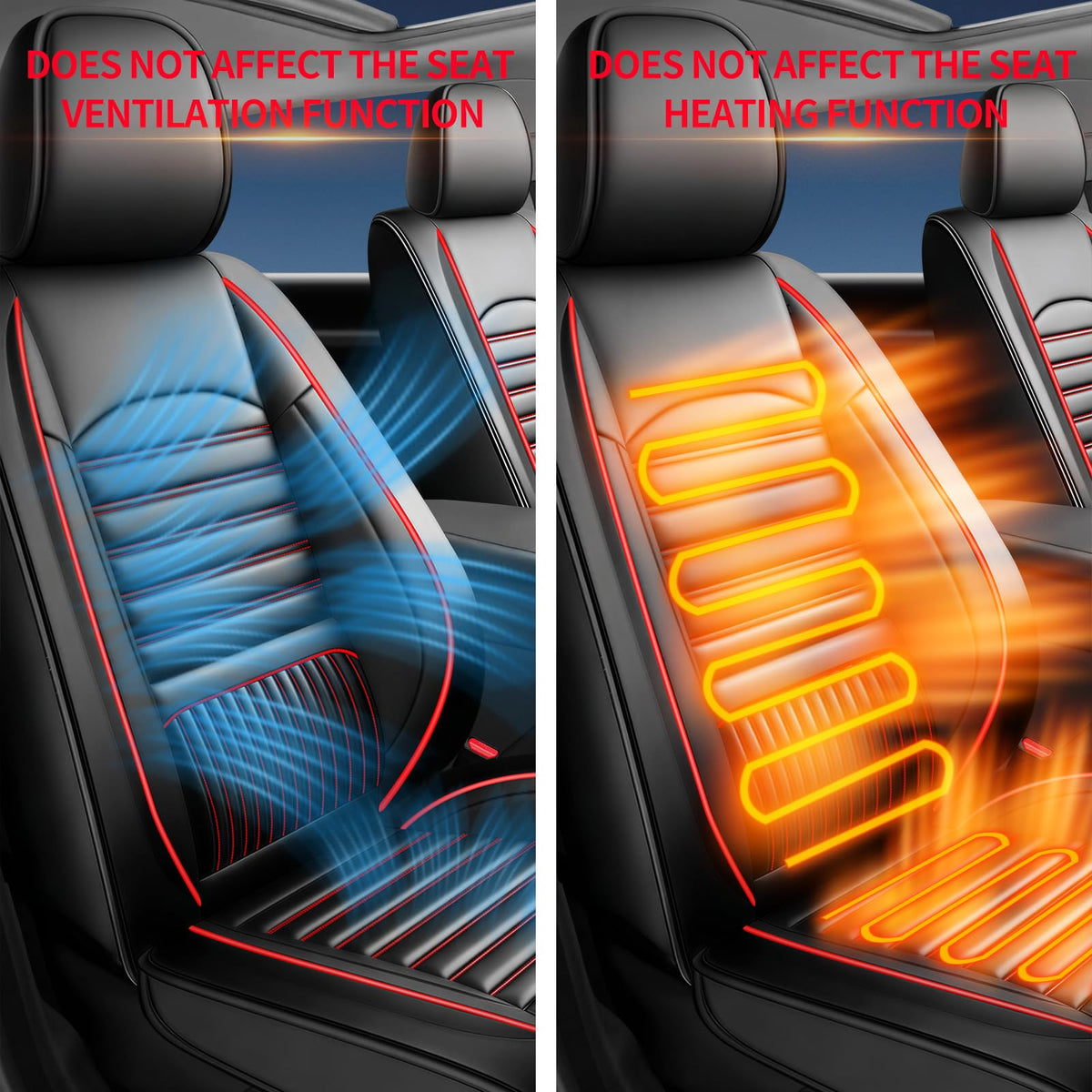 Car Seat Covers Full Set 5 Seat P38620