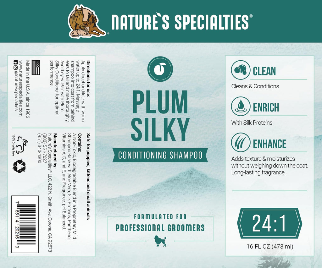 Ultra Concentrated Dog Shampoo Conditioner 16oz F1565