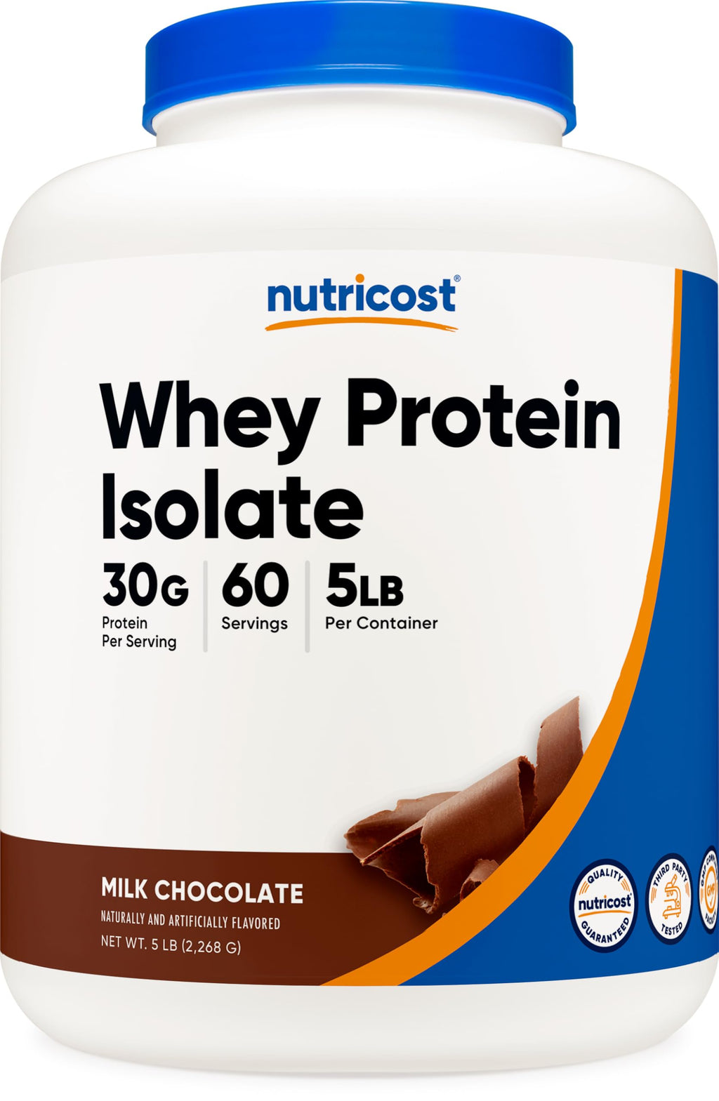 Whey Protein Isolate Powder Milk Chocolate 5LBS D7746