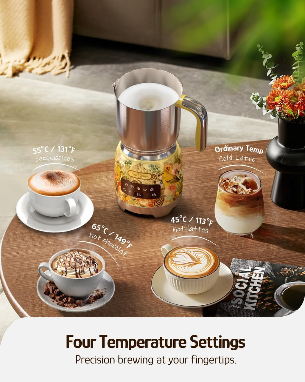 Electric Milk Frother & Steamer Y781