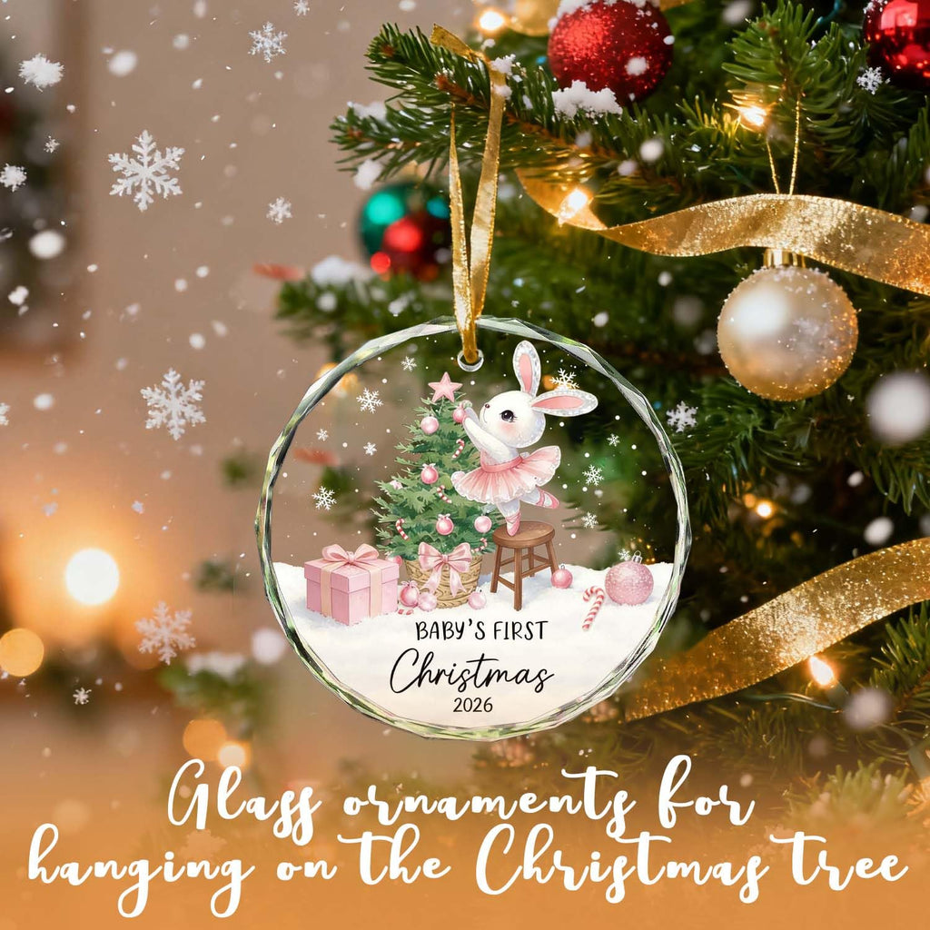 Baby Girl First Christmas Ornament E289268
