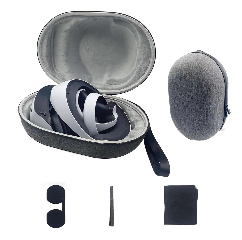 Hard Carrying Case for PlayStation VR2 Gaming Headset and Touch Controllers Y537636