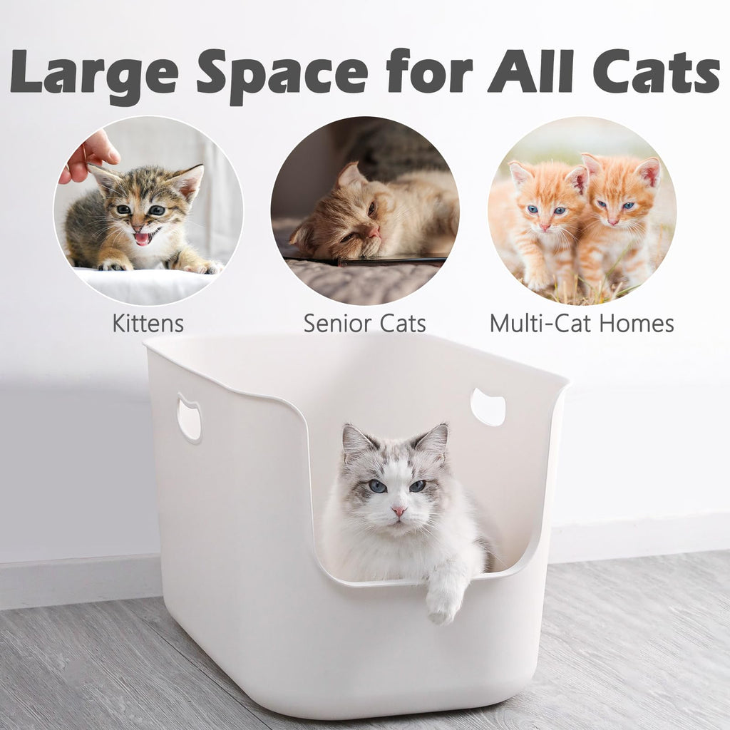 Extra Large High Sides Cat Litter Box S8452