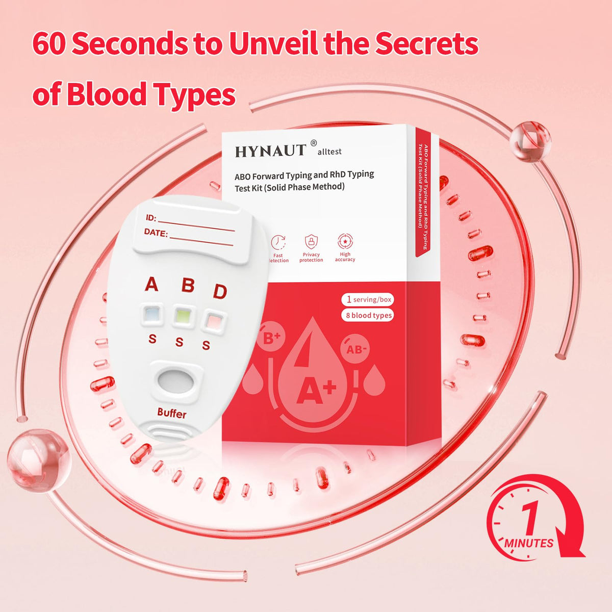 Blood Group Testing Kit 3 Test Kit M701