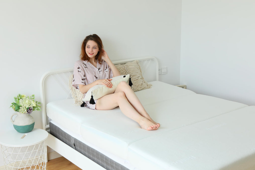 6-Inch Gel Infused Memory Foam Tri-fold Mattress with Bamboo Cover J3290