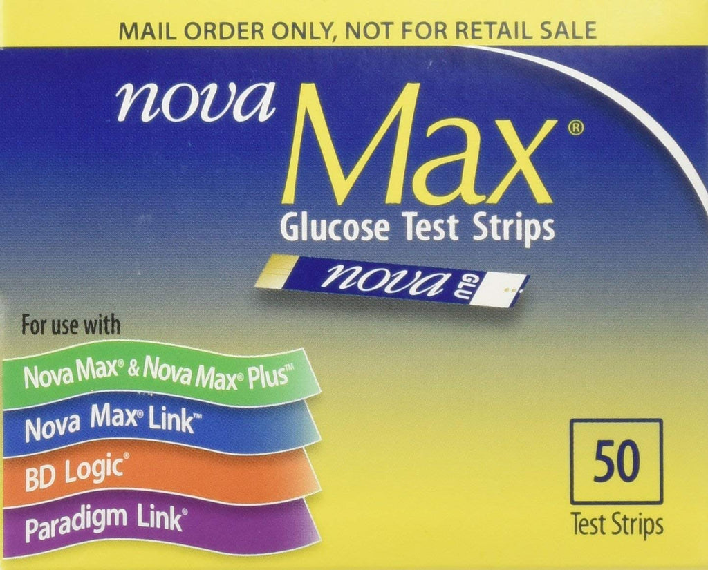 Glucose Test Strips, Box of 50 Strips H14651