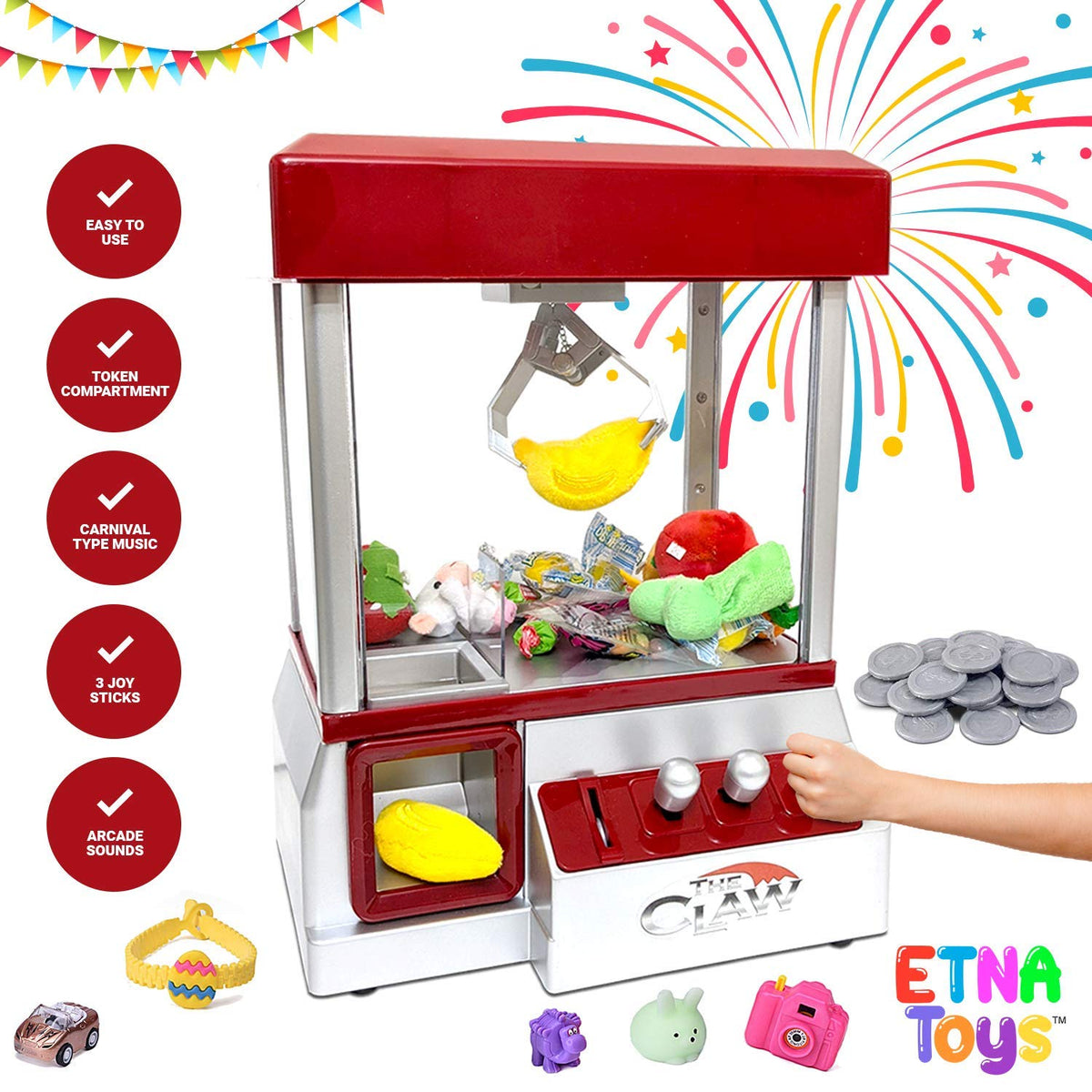 Electronic Arcade Claw Machine C9884