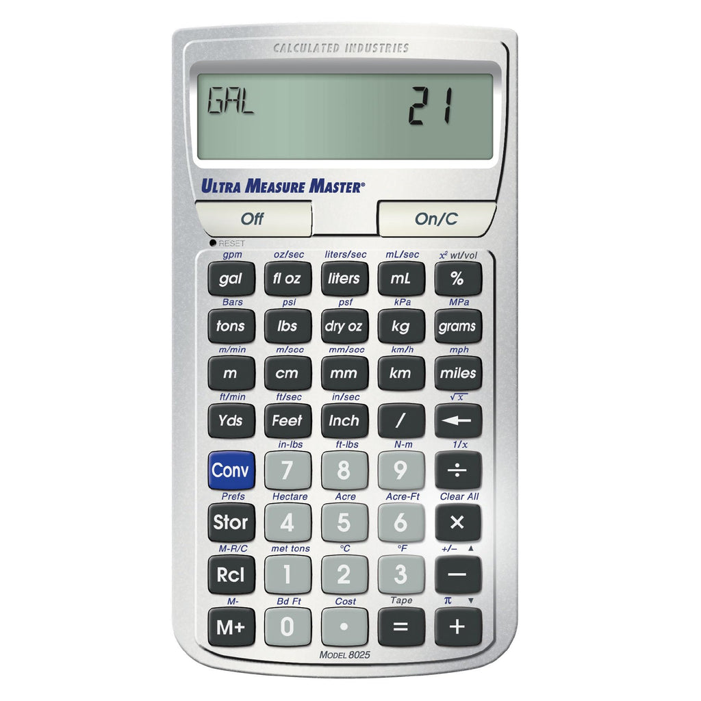 Conversion Calculator Q28795