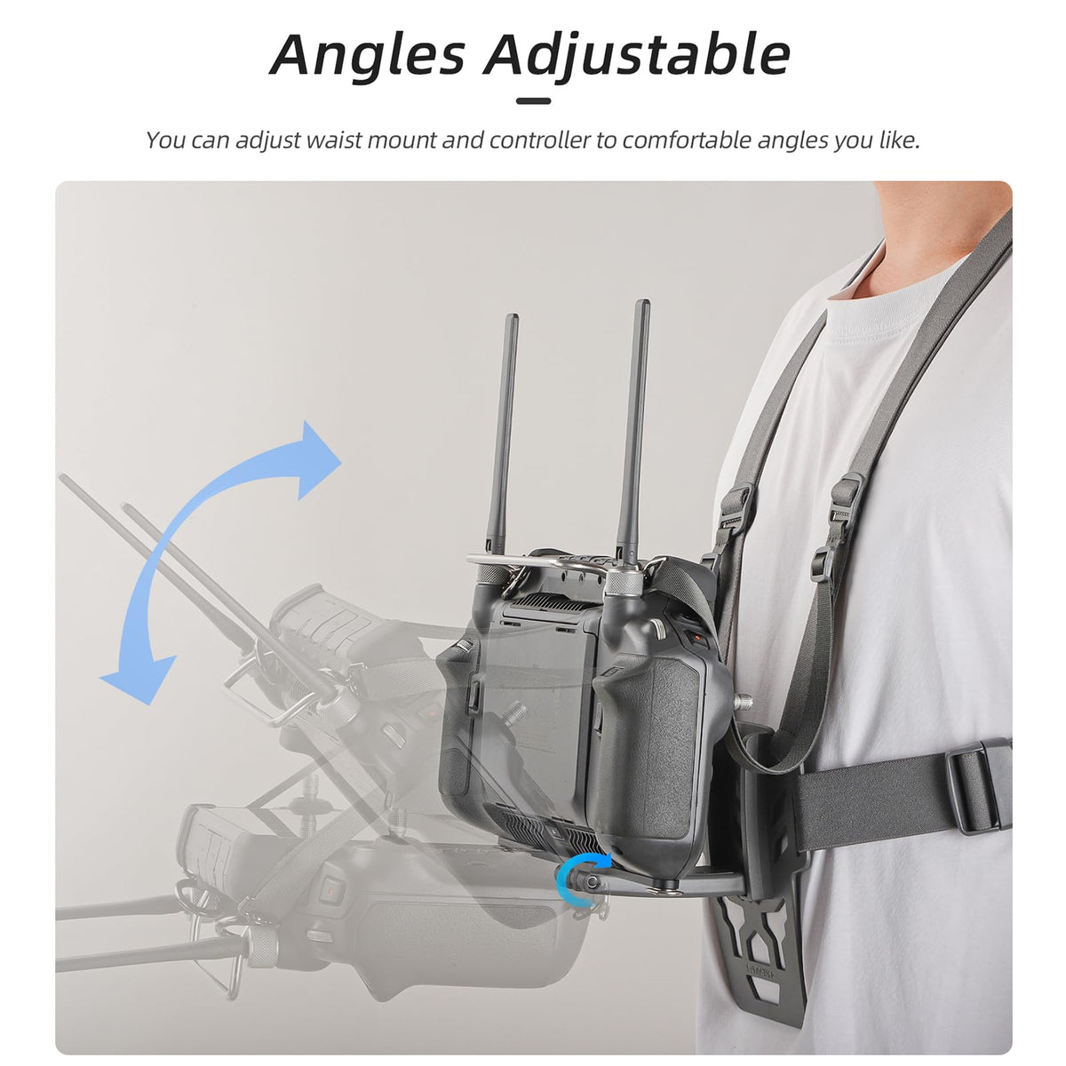 Handsfree Remote Control Chest Mount Straps S589