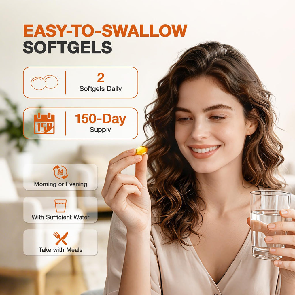 Odorless Garlic Capsules 10,000mg 300 Softgels Z846901