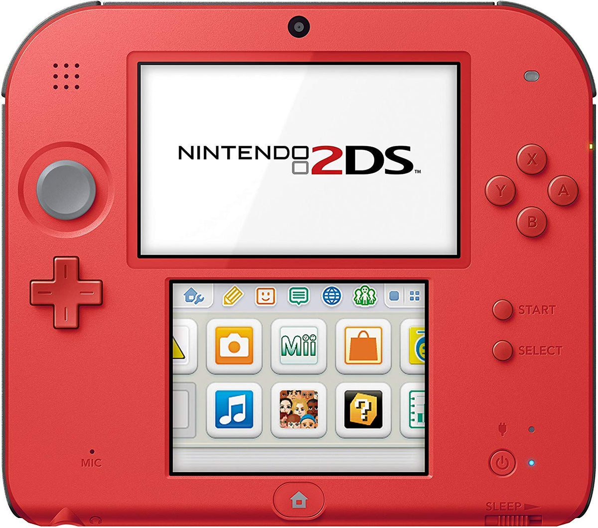 Crimson Red Nintendo 2DS U6341