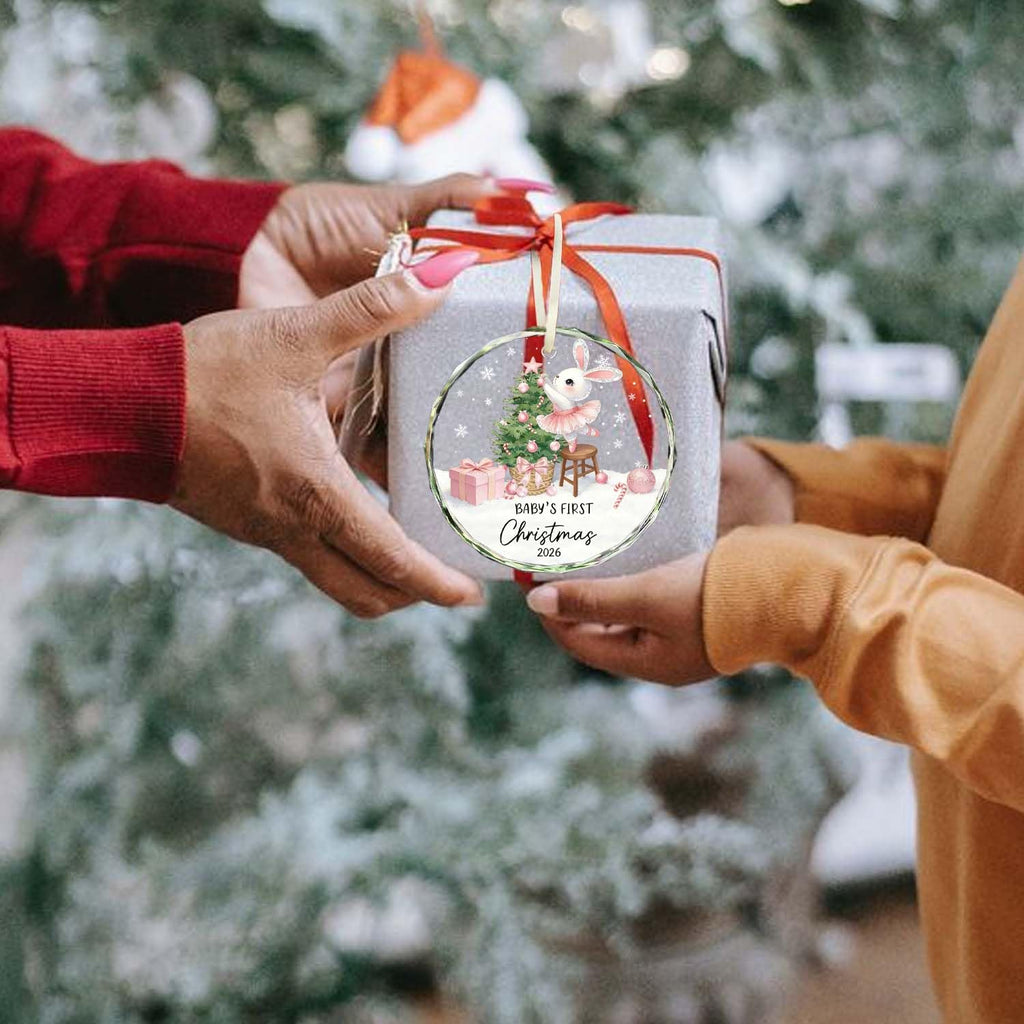 Baby Girl First Christmas Ornament E289268