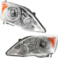 Headlight Left Right Clear Lens V65157