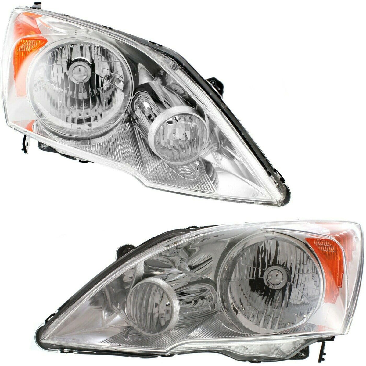 Headlight Left Right Clear Lens V65157