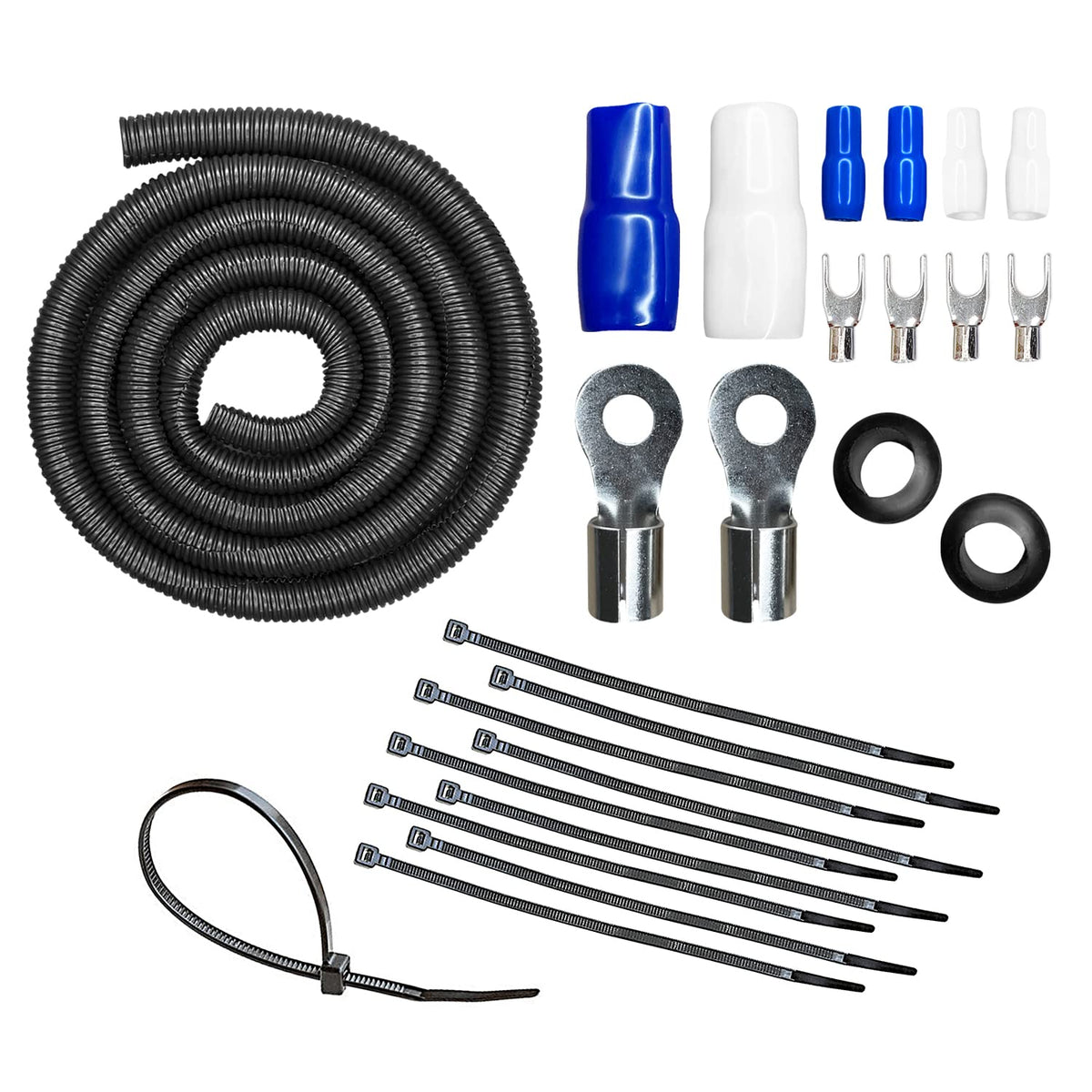4 Gauge OFC Amp Wiring Install Kit K2862