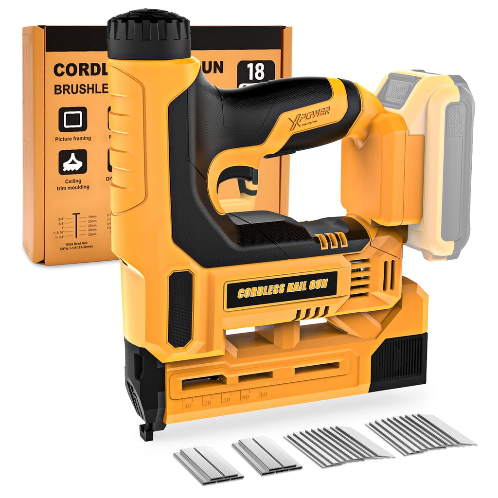 Cordless 2-in-1 18 Gauge Brad Nailer/Staple Gun R9645