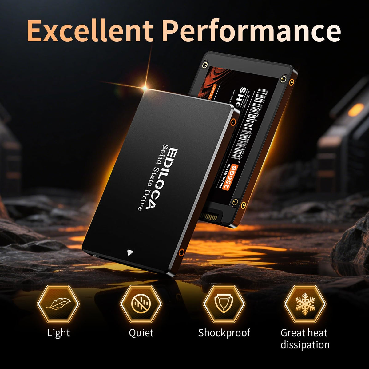 256GB 2.5" SATA III Internal Solid State Drive L549941