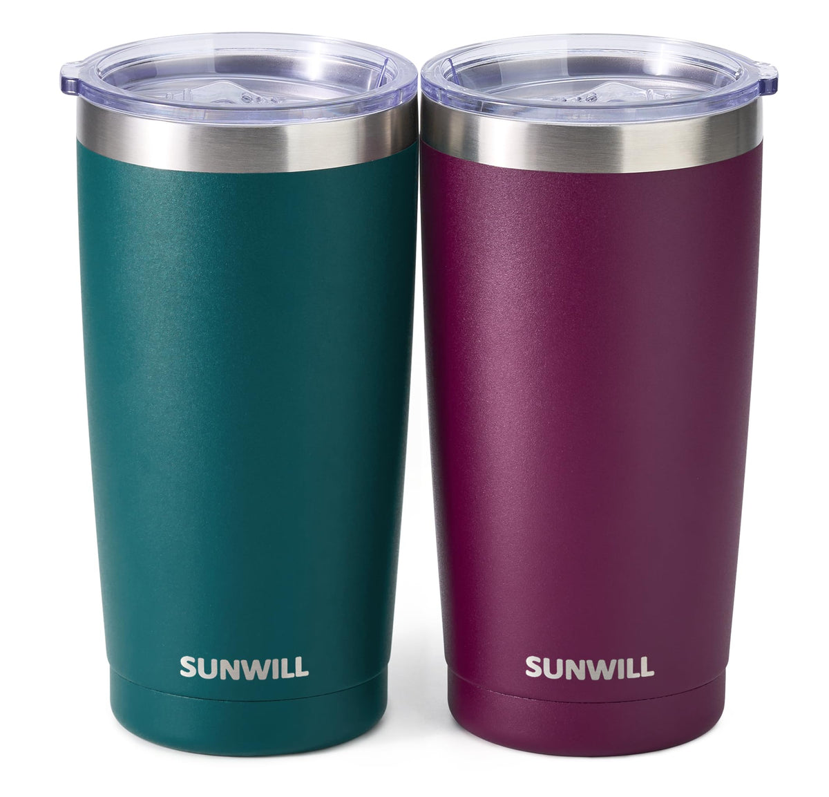 20 oz Insulated Stainless Steel Tumbler Set of 2 E724