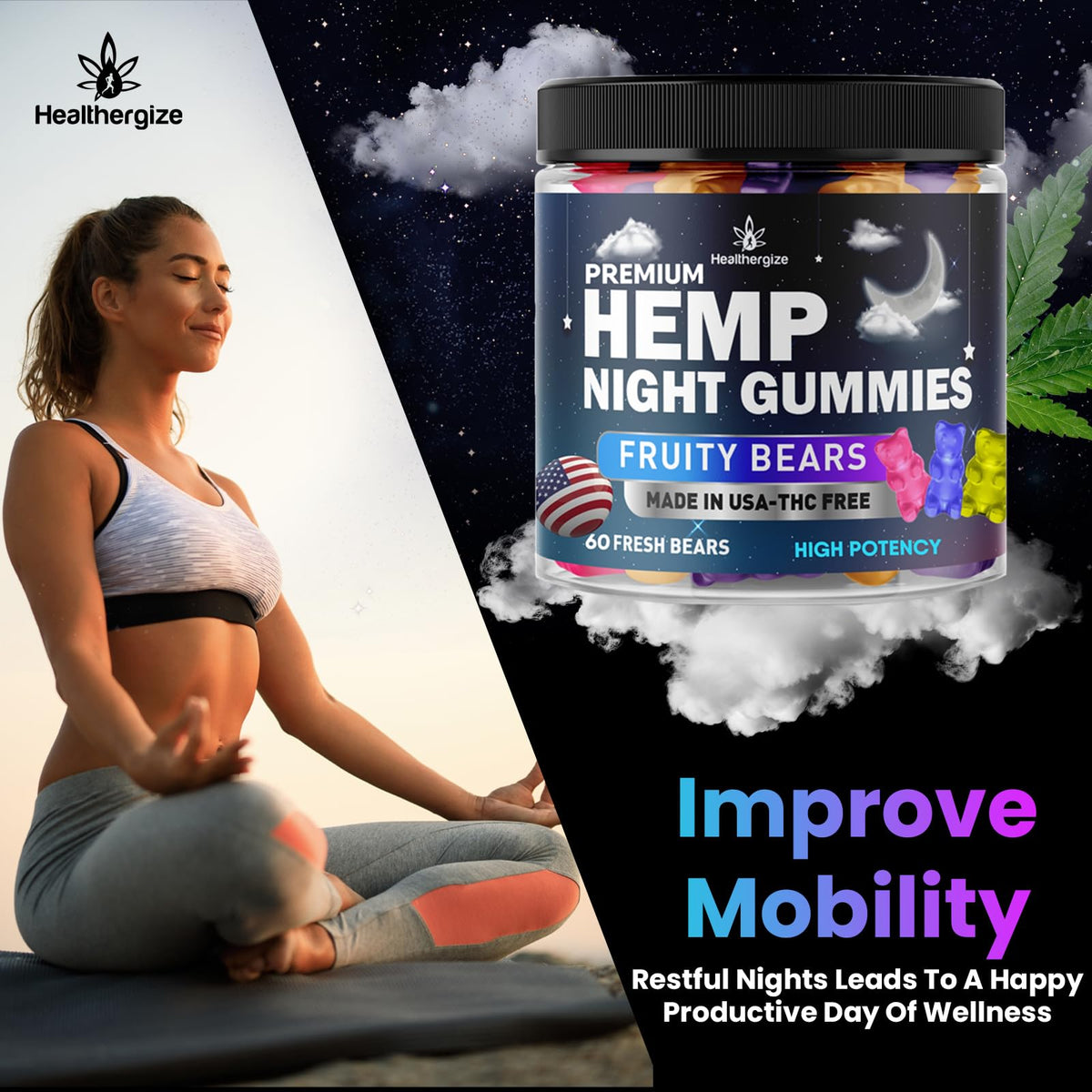 Hemp Gummies 60 Count M29554