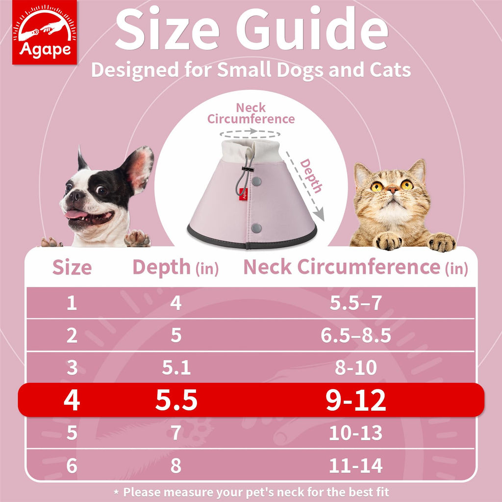 Soft Dog Cone for Small Dogs & Cats B31756
