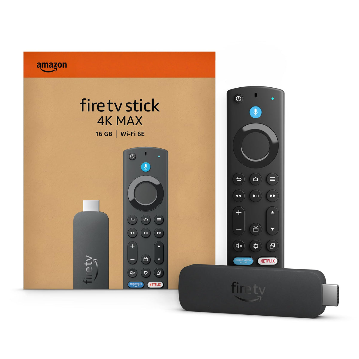 Fire TV Stick 4K Max with Voice Remote M18376