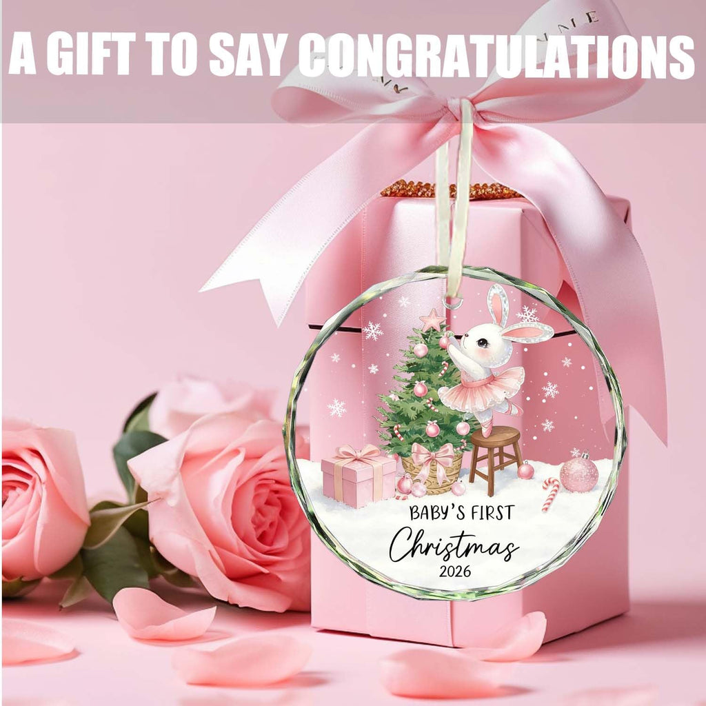Baby Girl First Christmas Ornament E289268