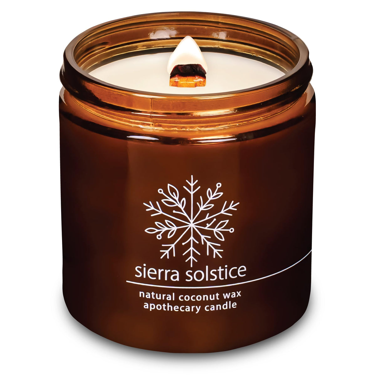16 oz Crackling Wood Wick Candle U9765