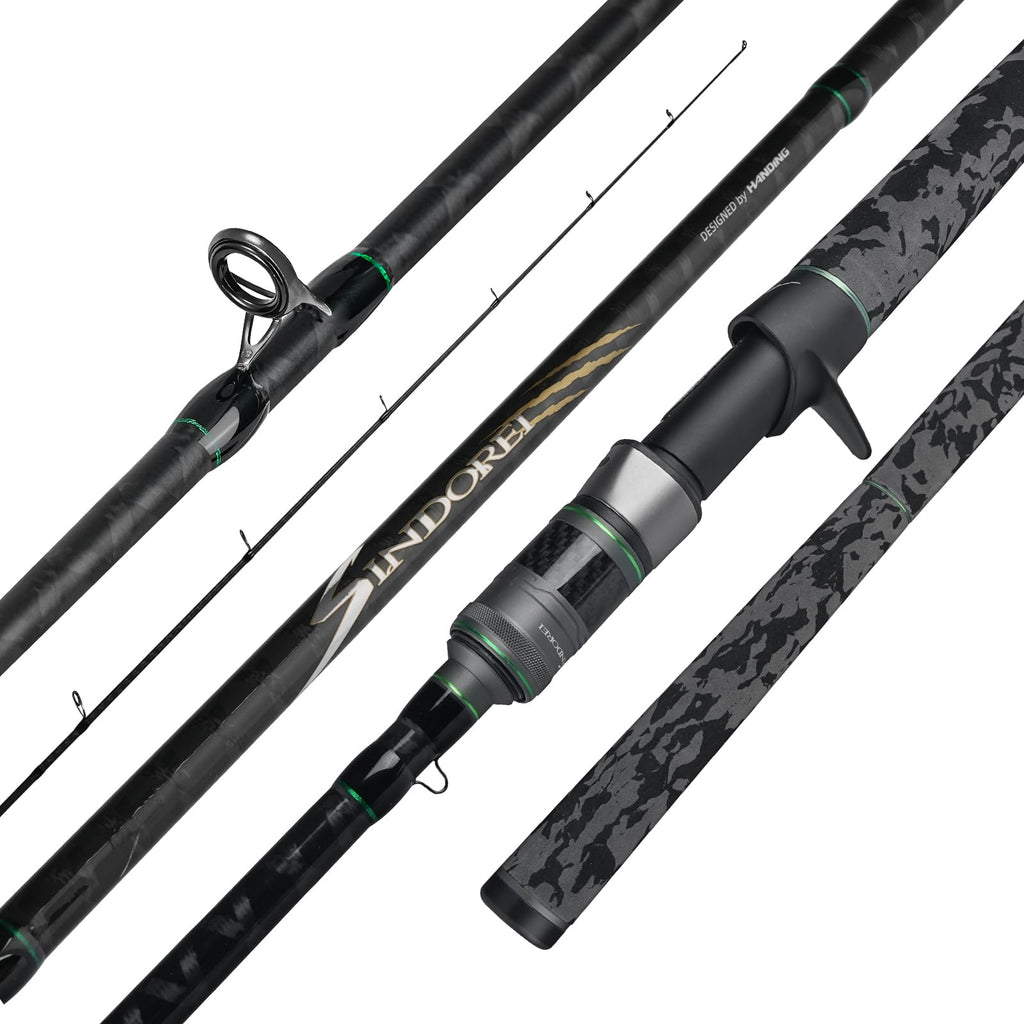 Heavy 2-Piece Fishing Rod D394