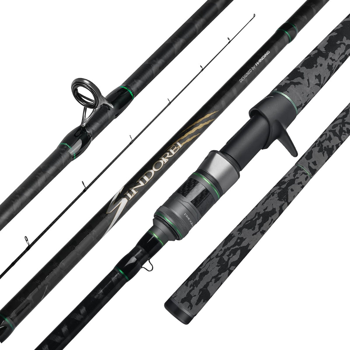 Heavy 2-Piece Fishing Rod D394