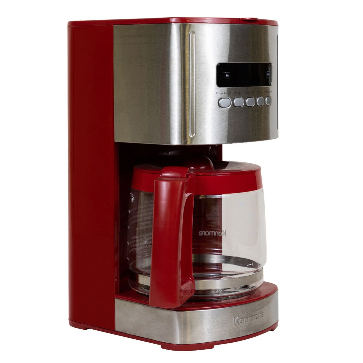 12 Cup Programmable Drip Coffee Maker with Glass Pot E1900