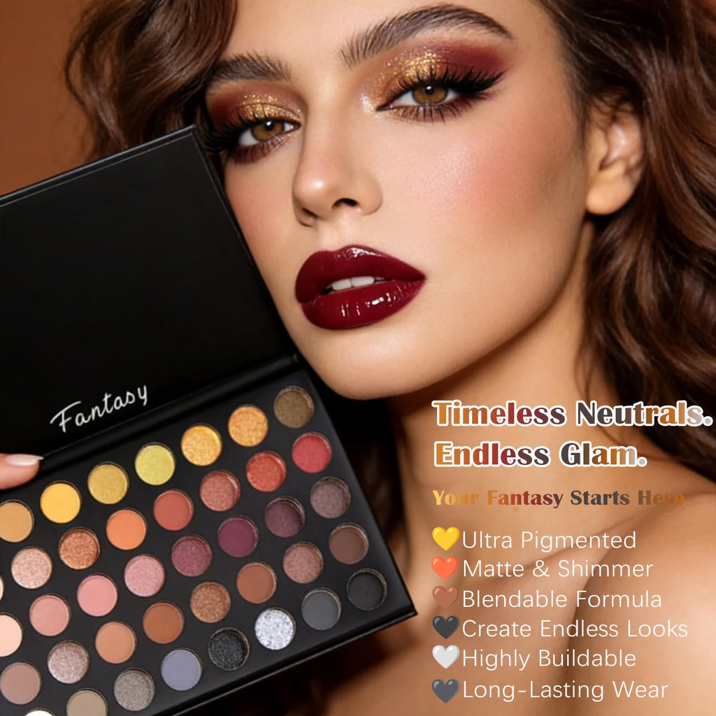 Neutral Smokey Eyeshadow Makeup Palette U6933