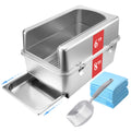 Pull-Out Sifting Cat Litter Box with Lid C627220