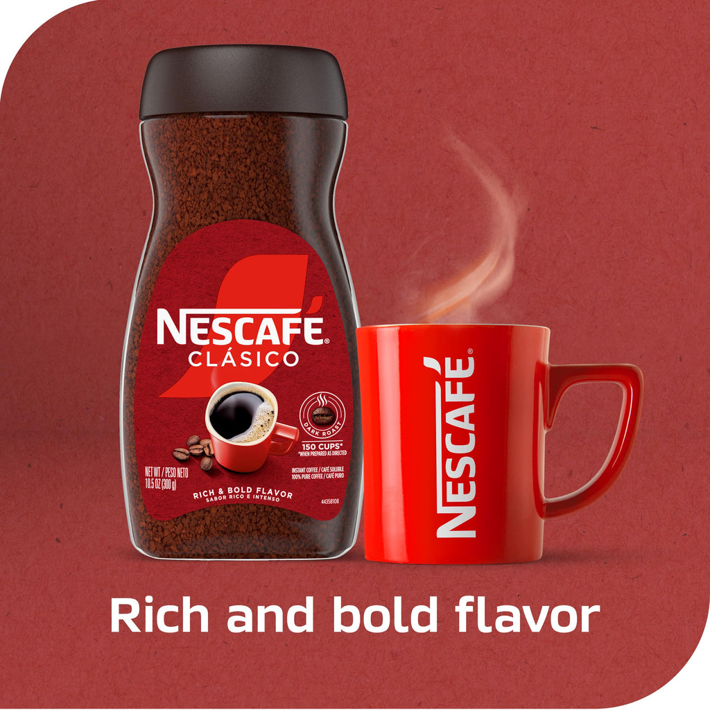 Dark Roast Instant Coffee 10.5 oz T3705