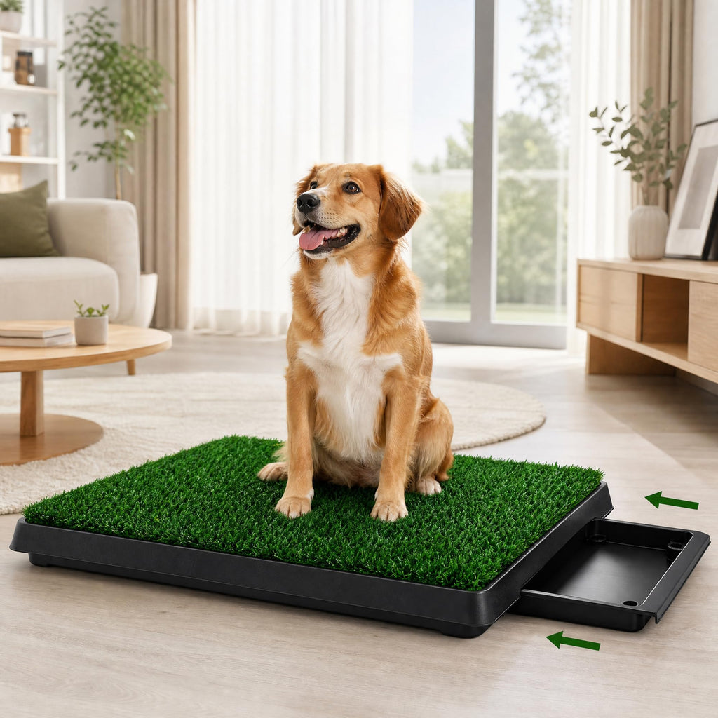 25 x 20 in Dog Grass Pad with Tray B653656