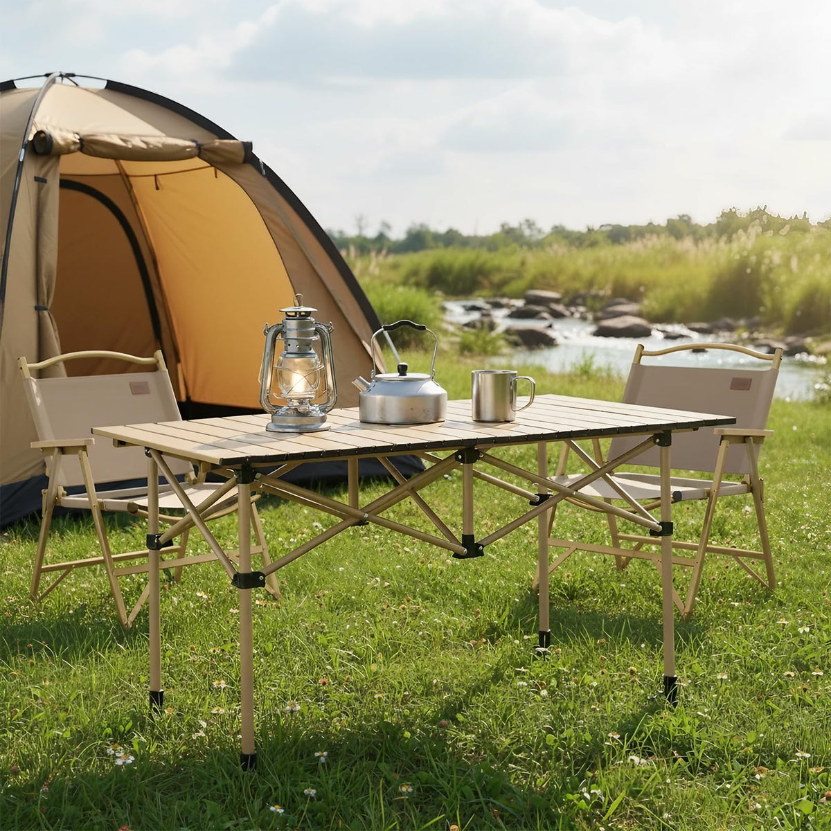 Folding Camping Table with Carry Bag J87301