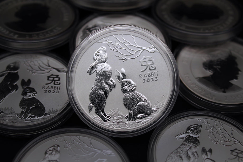 1 oz Silver Year of the Rabbit Coin T9063