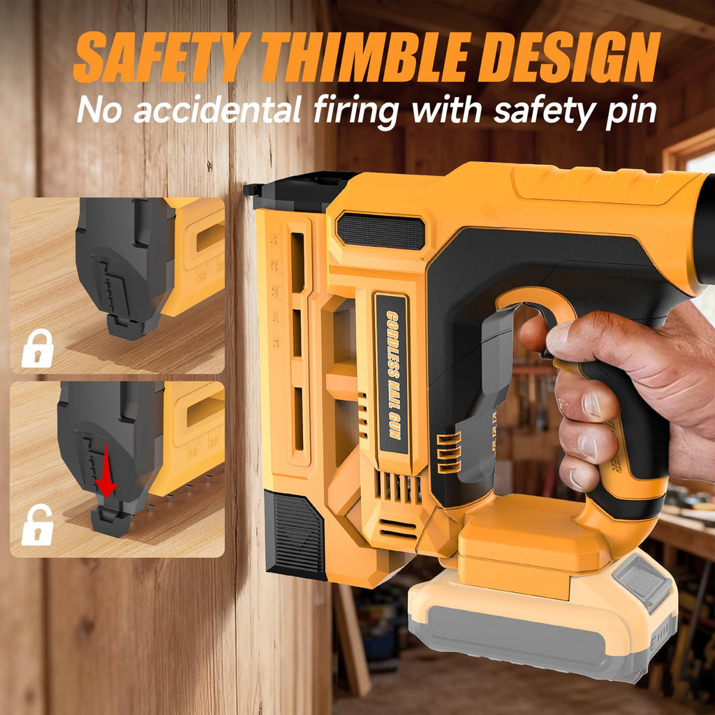 Cordless 2-in-1 18 Gauge Brad Nailer/Staple Gun R9645