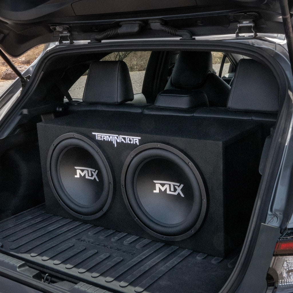 Dual 12" Subwoofers Loaded Enclosure A42640