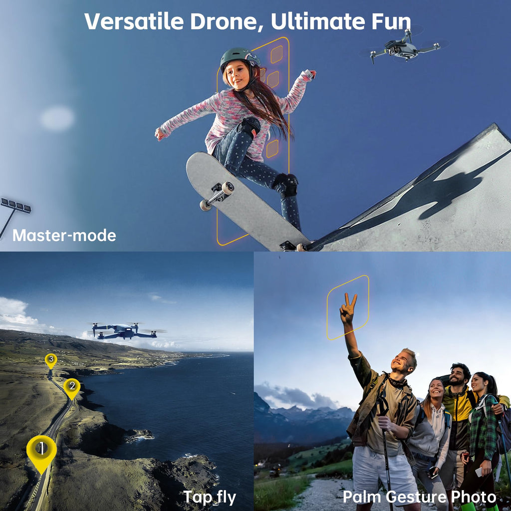4K Camera Drone with 3 Batteries N6741