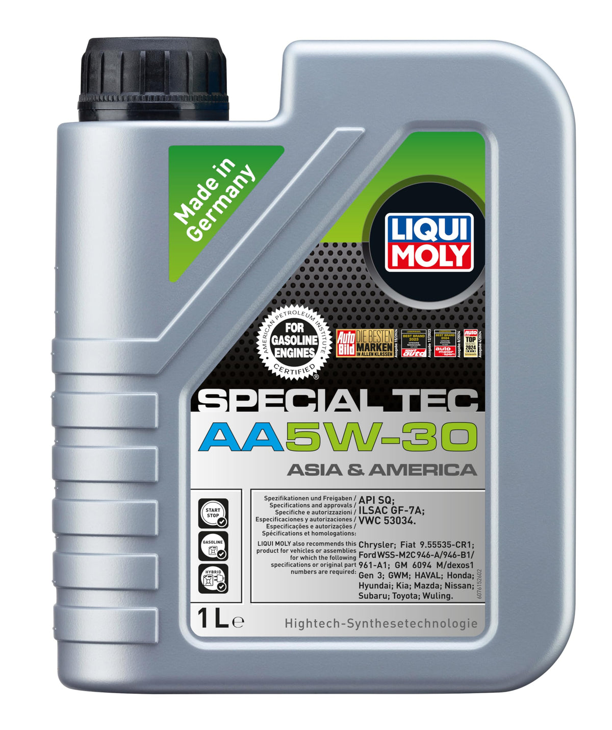 5W-30 Fully Synthetic Engine Oil 1 L Z5201