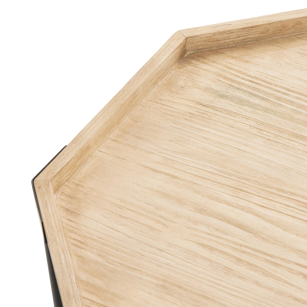 Two-Tone Octagon Coffee Table D75454
