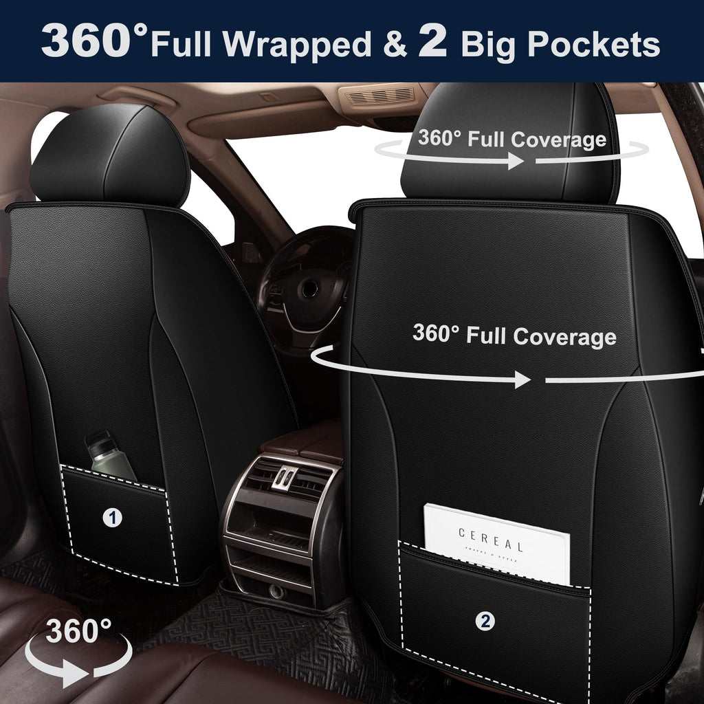 Leather Full Set 5 Seats Seat Covers R171916