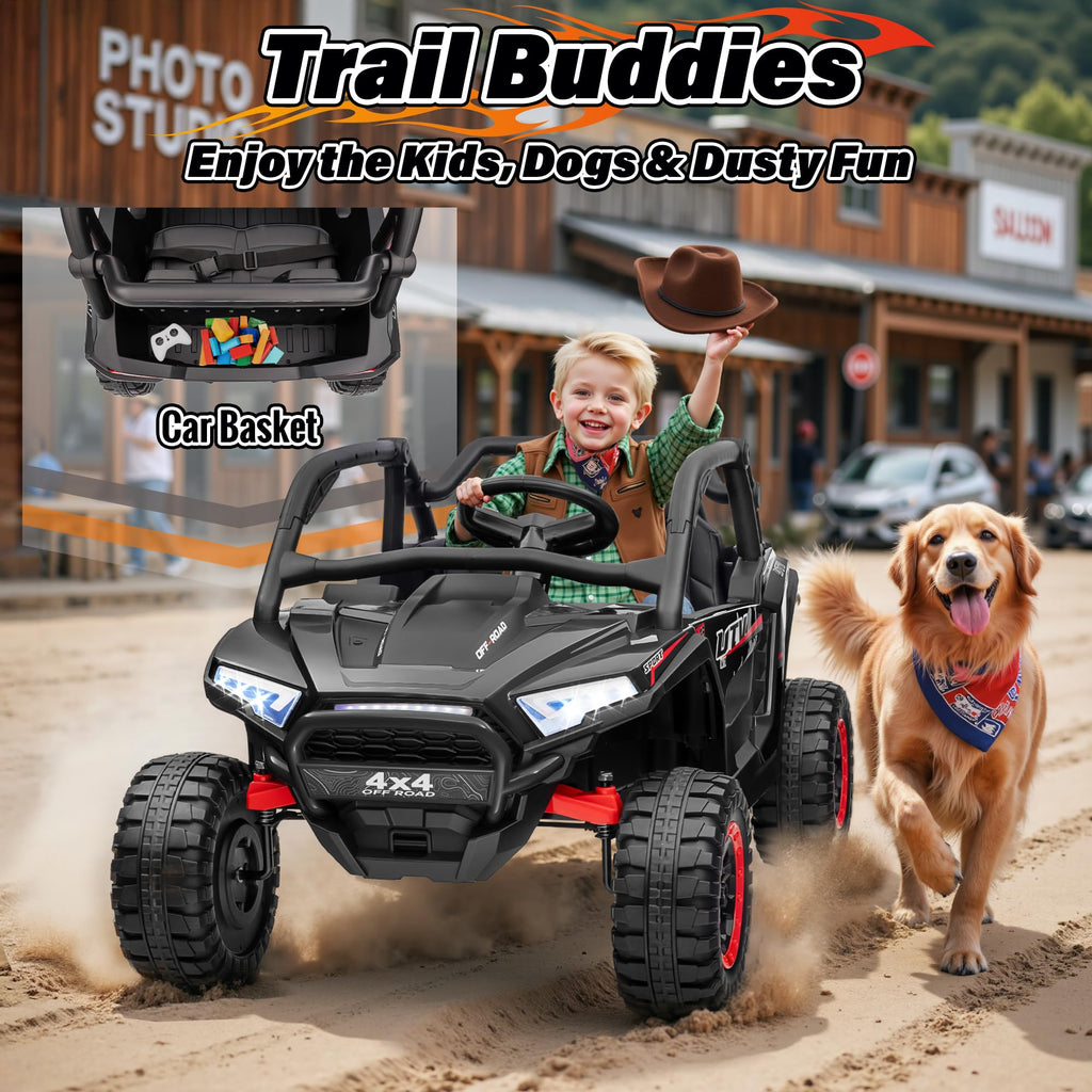 24V 2 Seater 4X4 Off-Road UTV Ride on Car V99744