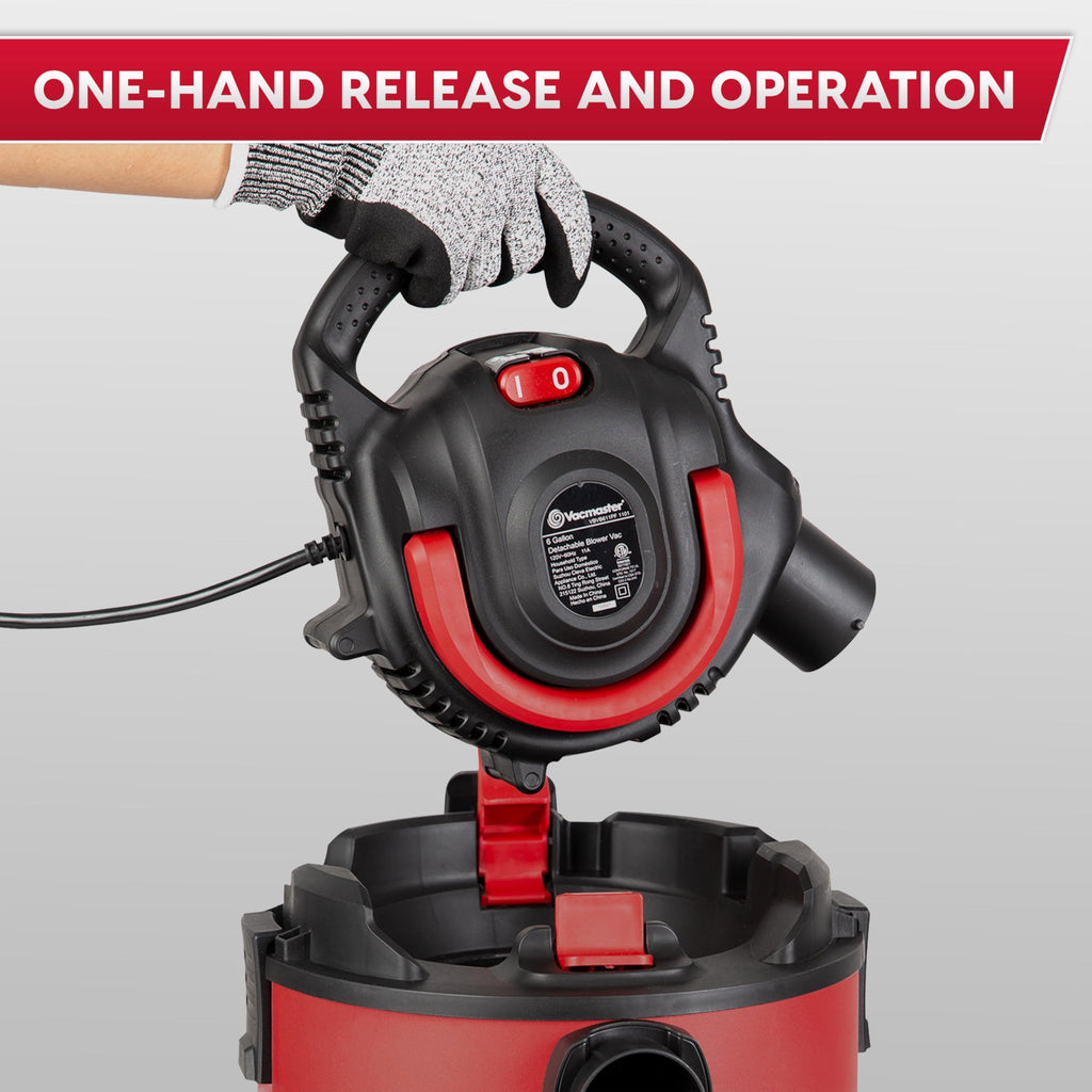 6 Gal Wet/Dry Vac with Detachable Blower U20318