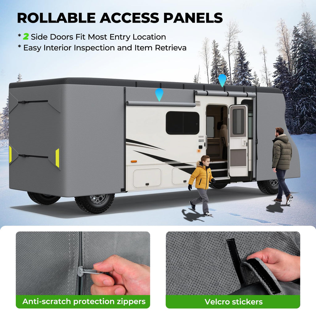 9 Layers RV Cover Set Fits 23-26FT L3978