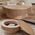 31.5'' Round Coffee Table with Storage E963808