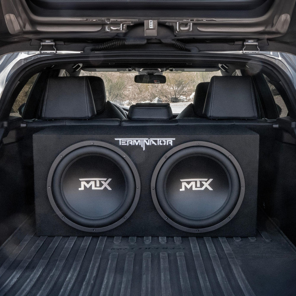 Dual 12" Subwoofers Loaded Enclosure A42640